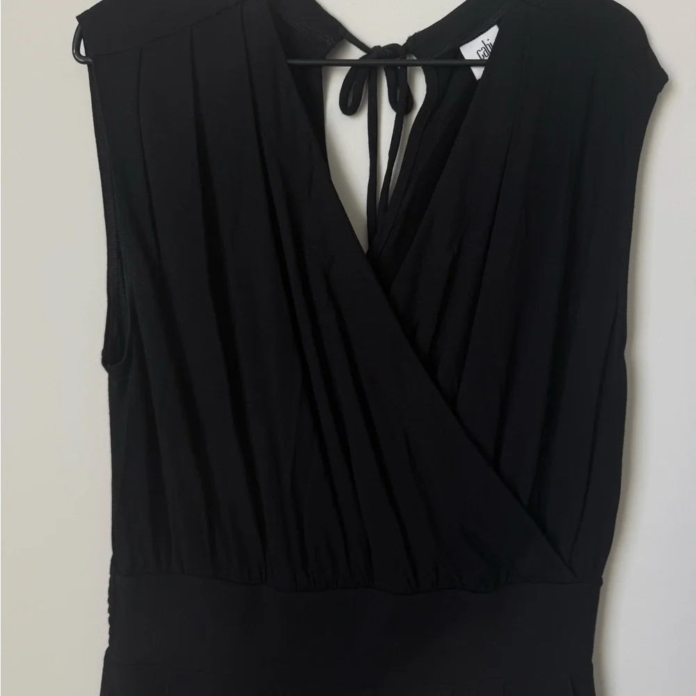 CAbi Black V-Neck Jumpsuit - Picture 2 of 6